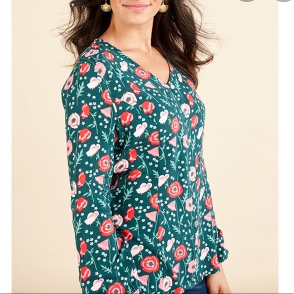 Matilda Jane Yesteryear Floral blouse - Picture 2 of 7